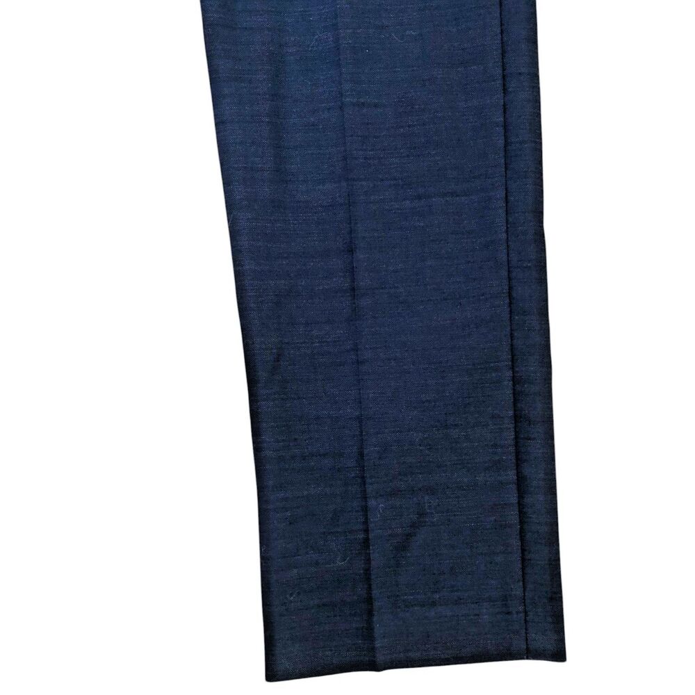 J. Crew Classic Fit Slim Navy Office Suit Trouser Pants 31x32 - Picture 3 of 12